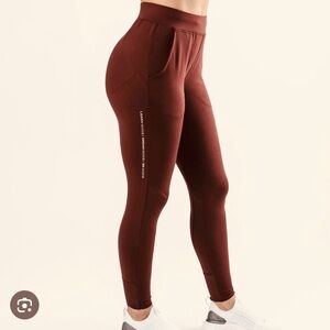 Alphalete Premium Pro Elite Jogger in Chestnut Brown